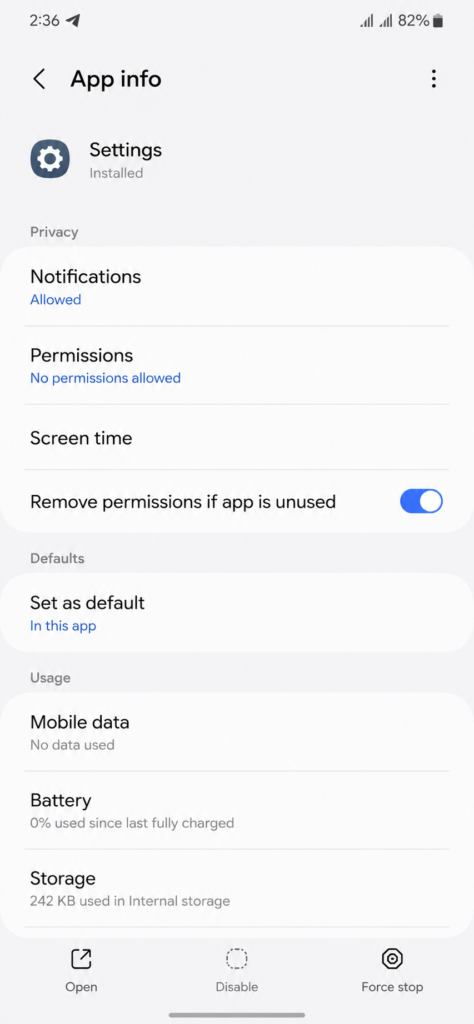 How to force stop an app on Android