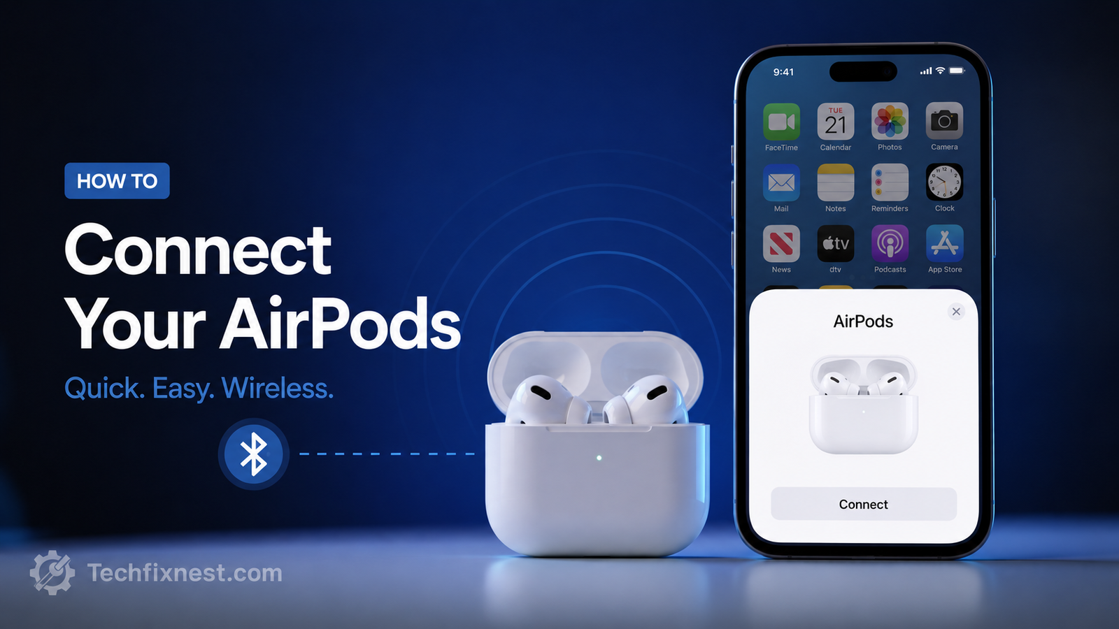 AirPods pairing screen on iPhone after iOS 26 update