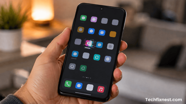 Android phone showing apps crashing after Android 16 update