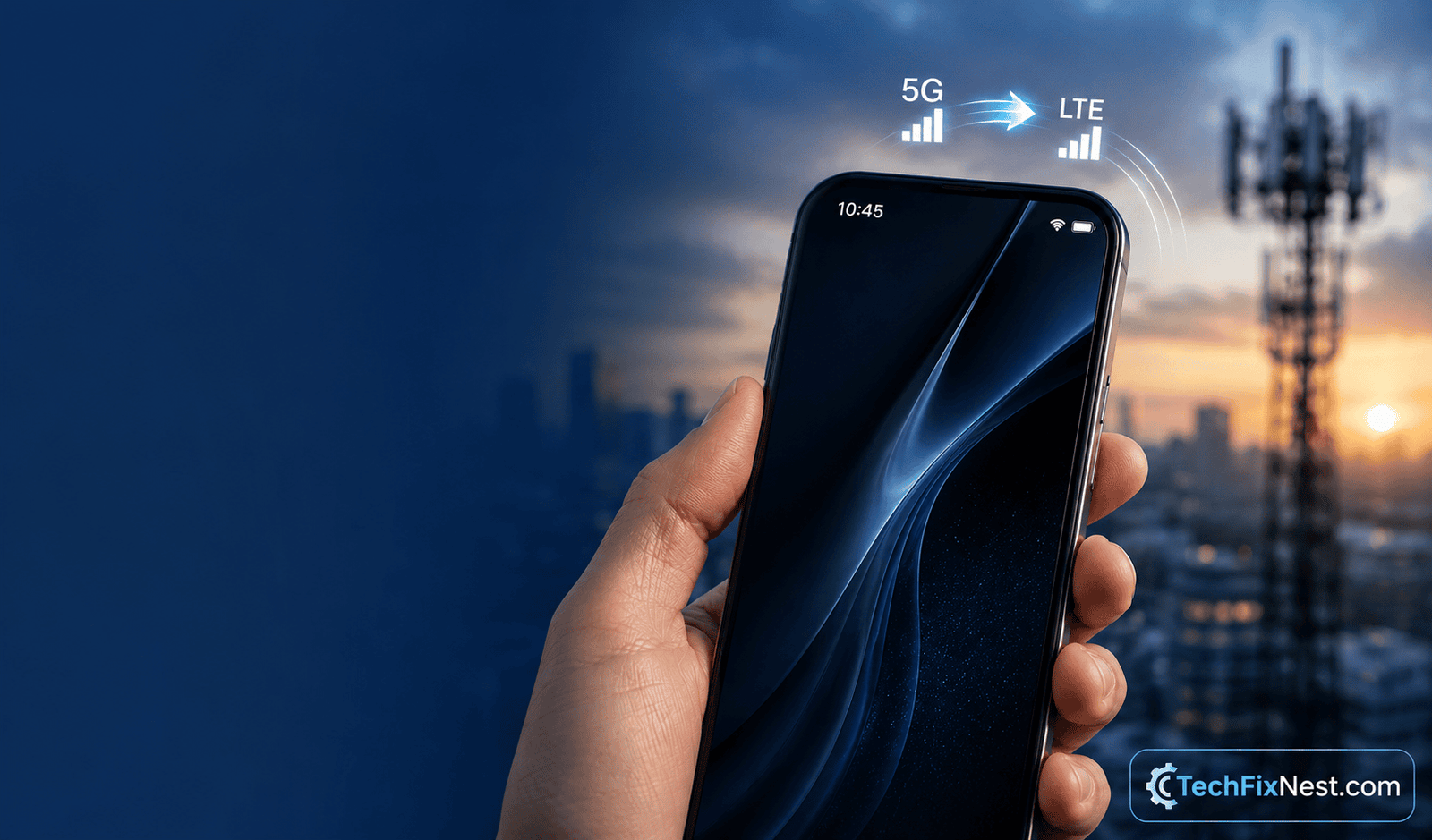 Android 17 reset network settings screen to fix 5G switching to LTE