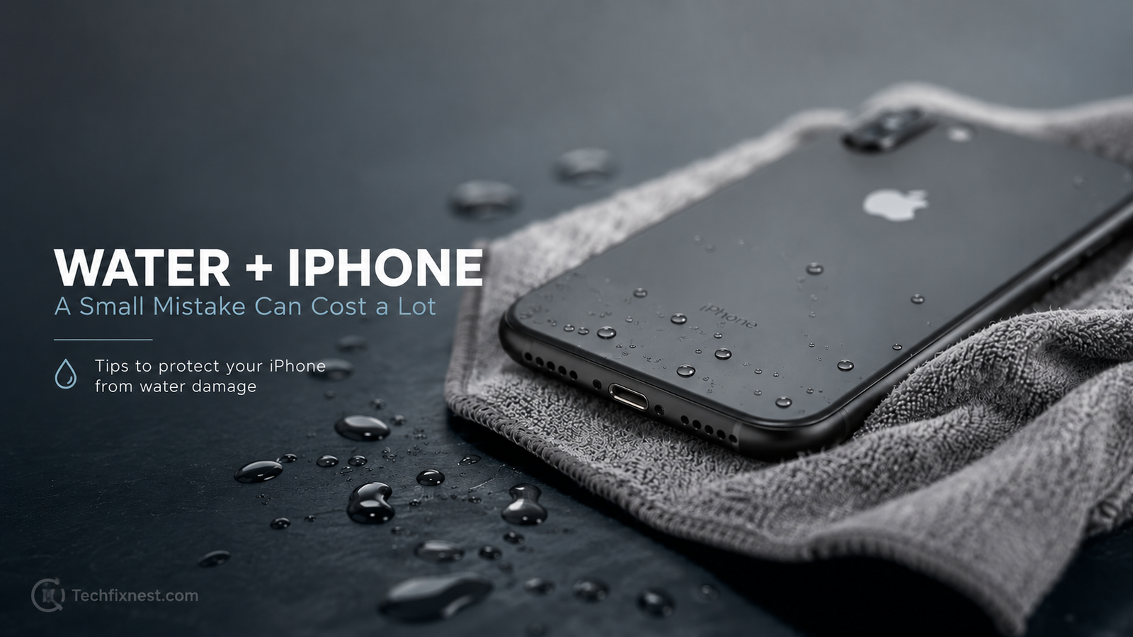 iPhone stuck in headphone mode after water damage