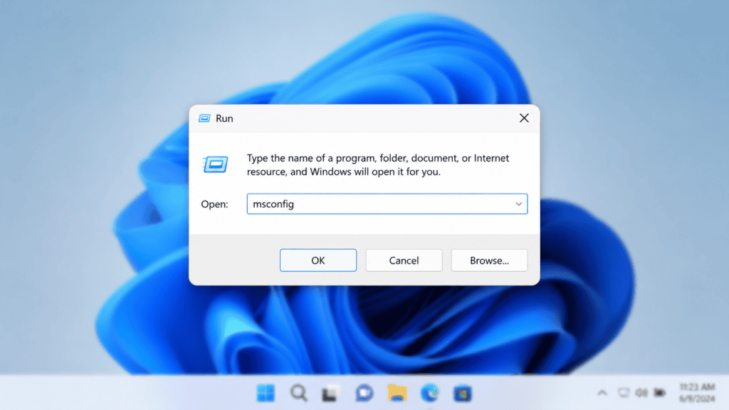 Using the Run command to reset OneDrive on Windows 11