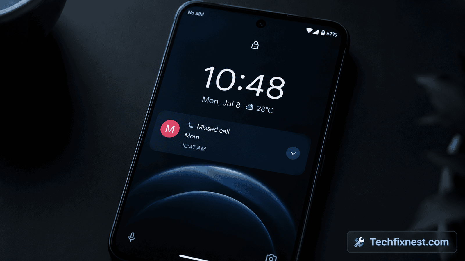 v20 android calls not coming through screen