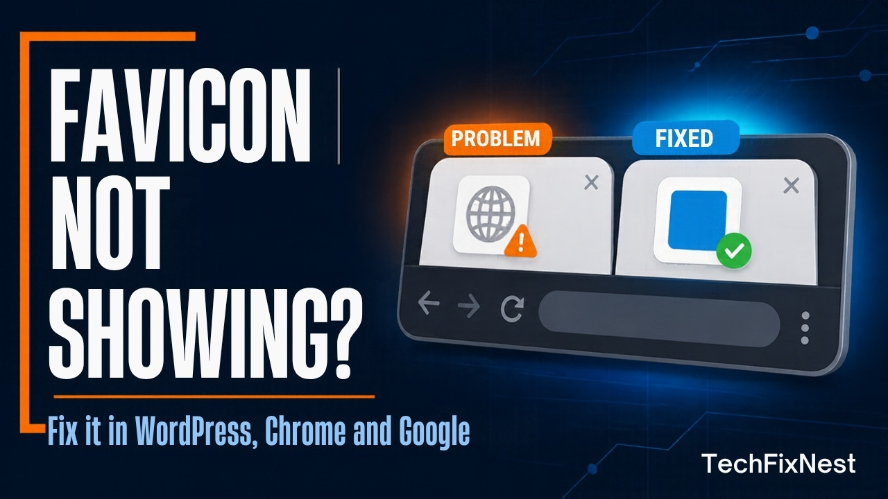 Favicon Not Showing? The Real Reason Your Site Icon Is Missing in WordPress, Chrome and Google